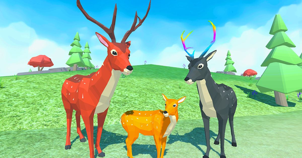 Image Deer Simulator Animal Family