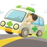 Cartoon Ambulance Slide