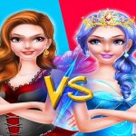 Fairy Princess Dress Up VS Witch Makeup