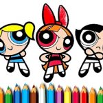 Powerpuff Girls Coloring
