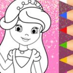 Princess Coloring Glitter – Art Game